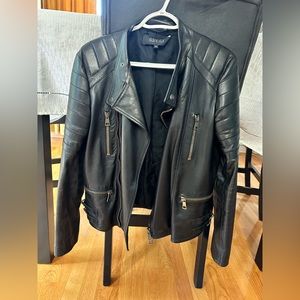 Gucci Leather Moto Jacket 44 XS/S